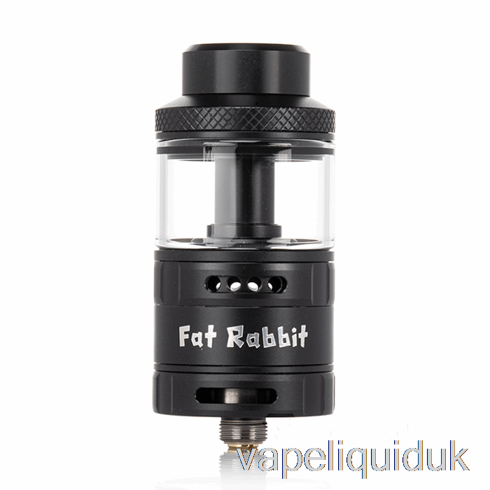 Hellvape Fat Rabbit Solo 25mm RTA Matte Black Vape Liquid